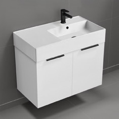 Floating Bathroom Vanity, Modern, 32 inch